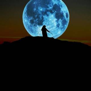 Girl night phone wallpaper