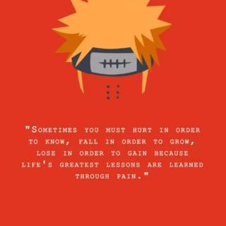 Naruto quote phone wallpaper