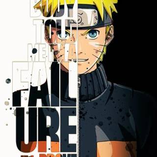 Naruto quote phone wallpaper