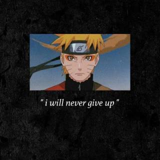 Naruto quote phone wallpaper