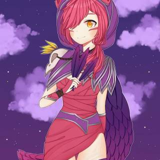 Xayah phone wallpaper