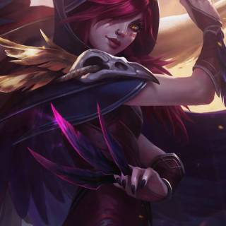 Xayah phone wallpaper