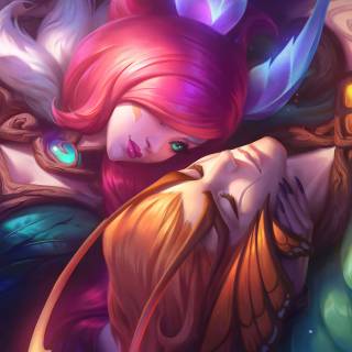 Xayah phone wallpaper