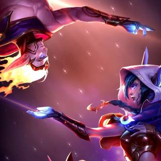Xayah phone wallpaper