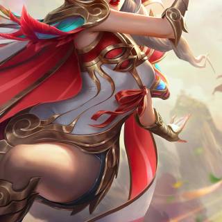 Xayah phone wallpaper