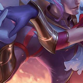 Xayah phone wallpaper