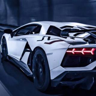 Aventador SVJ phone wallpaper