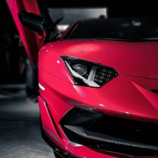 Aventador SVJ phone wallpaper