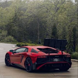 Aventador SVJ phone wallpaper