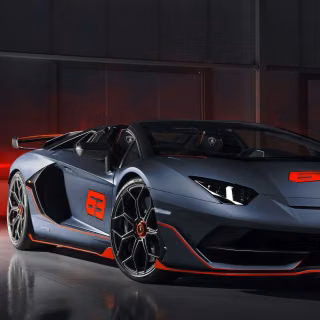 Aventador SVJ phone wallpaper