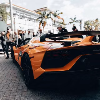 Aventador SVJ phone wallpaper