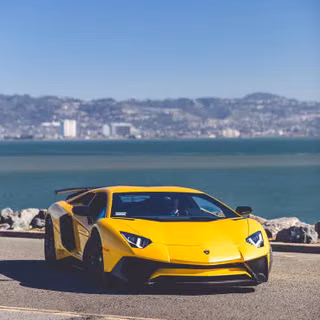 Aventador SVJ phone wallpaper