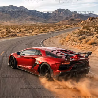 Aventador SVJ phone wallpaper