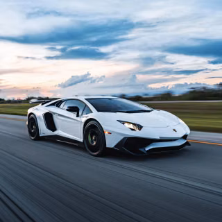 Aventador SVJ phone wallpaper