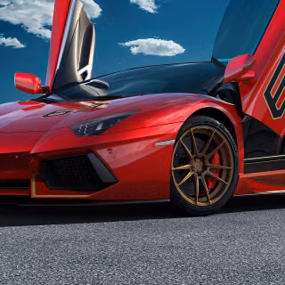 Aventador SVJ phone wallpaper