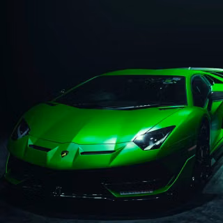 Aventador SVJ phone wallpaper
