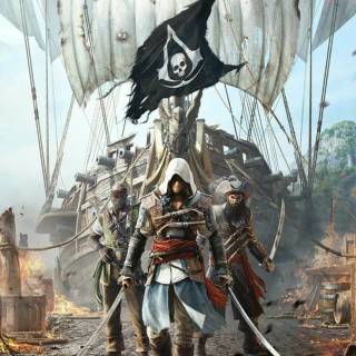 Assassin's Creed IV phone wallpaper