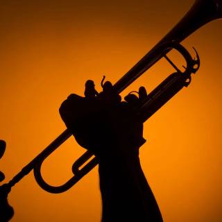 Trumpet phone wallpaper