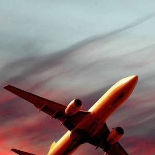 Phone aeroplane wallpaper