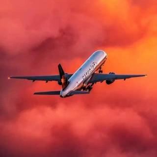 Phone aeroplane wallpaper
