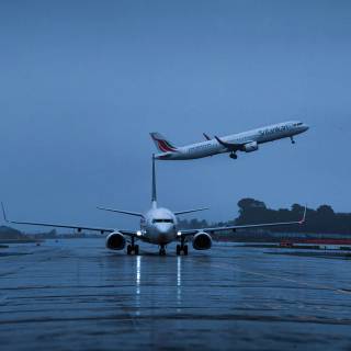 Phone aeroplane wallpaper