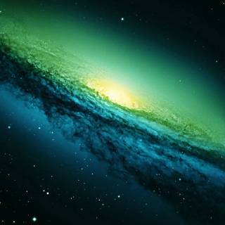 Green space phone wallpaper