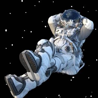 Astronauts phone wallpaper