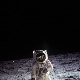 Astronauts phone wallpaper
