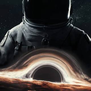 Astronauts phone wallpaper