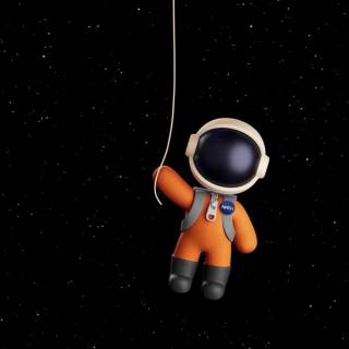 Astronauts phone wallpaper