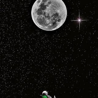 Astronauts phone wallpaper