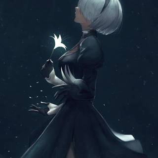 Gaming anime phone wallpaper