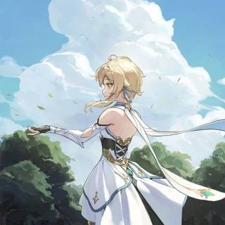 Gaming anime phone wallpaper
