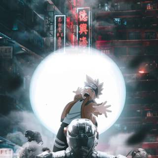 Gaming anime phone wallpaper
