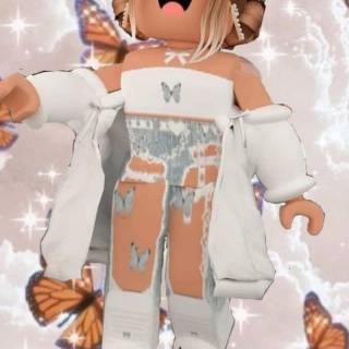 Roblox girl phone wallpaper