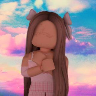 Roblox girl phone wallpaper