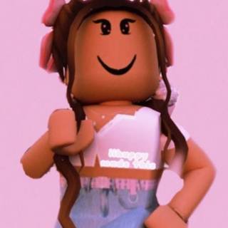 Roblox girl phone wallpaper