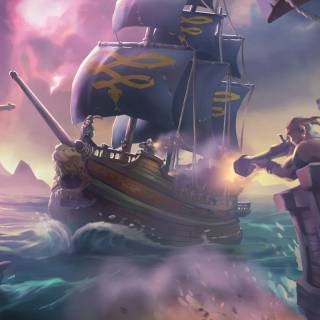 Sea of Thieves phone wallpaper