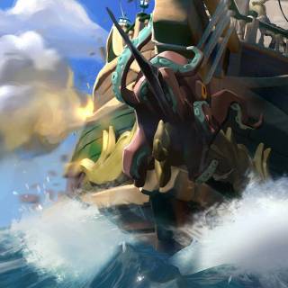 Sea of Thieves phone wallpaper