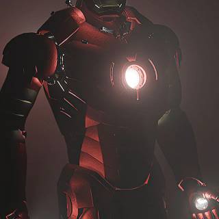 Iron Man black phone wallpaper