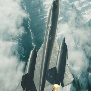 Lockheed Sr 71 blackbird phone wallpaper