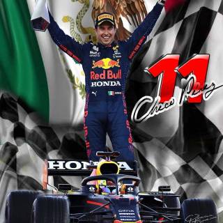 Checo Perez phone wallpaper