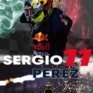 Checo Perez phone wallpaper