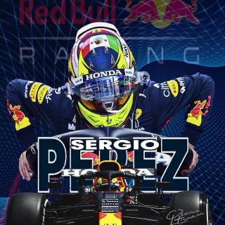 Checo Perez phone wallpaper