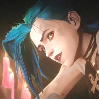 Jinx Arcane desktop wallpaper