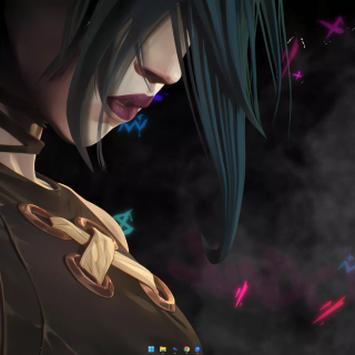 Jinx Arcane desktop wallpaper