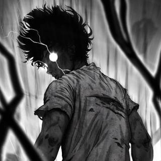 Dark Deku desktop wallpaper