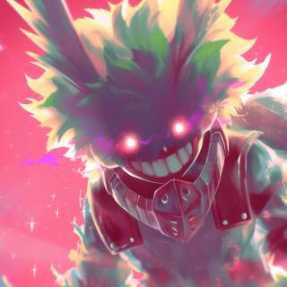 Dark Deku desktop wallpaper