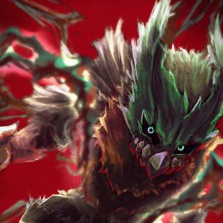 Dark Deku desktop wallpaper