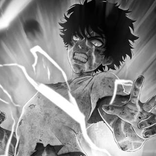 Dark Deku desktop wallpaper
